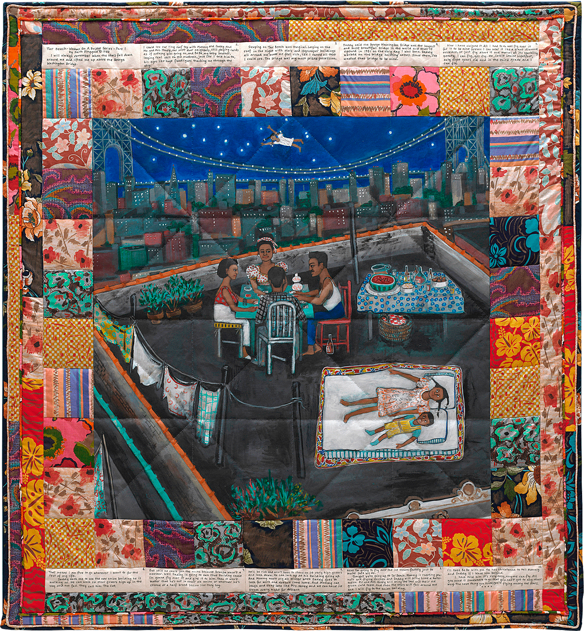 PC Faith Ringgold Woman on a Bridge
