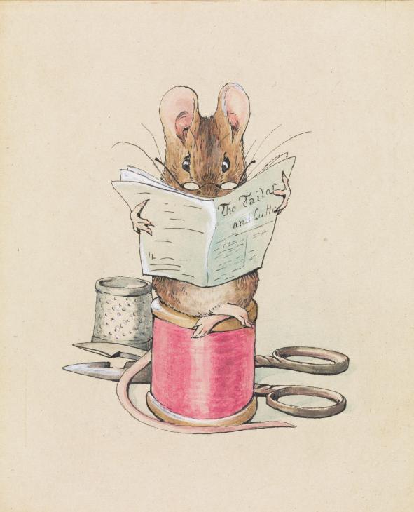 Frontispiece: The Tailor Mouse, 1902