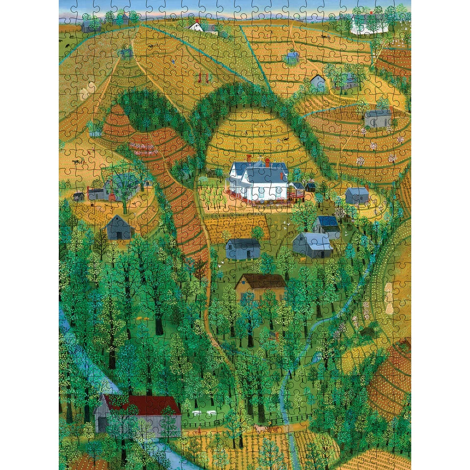 Mattie Lou O’Kelley:  My Parents’ Farm 500-Piece Jigsaw Puzzle