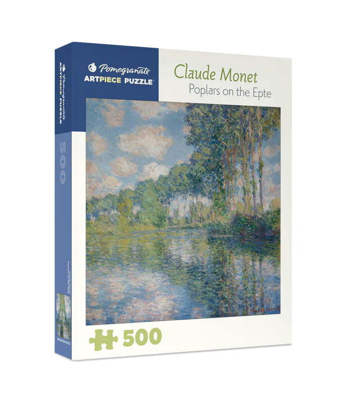 Claude Monet: Poplars on the Epte 500-Piece Jigsaw Puzzle