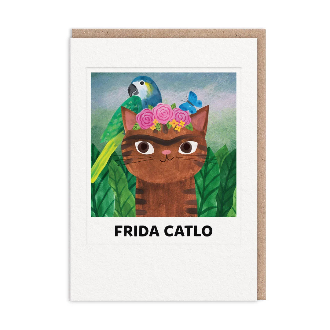 Frida Catlo Greeting Card