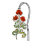 Red Poppies Metal Bookmark