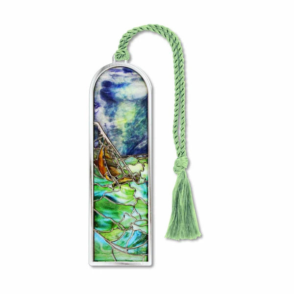 Tiffany's Seascape Metal Bookmark