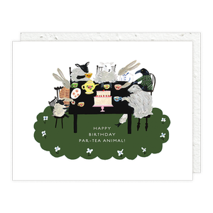 Par-Tea Birthday Card