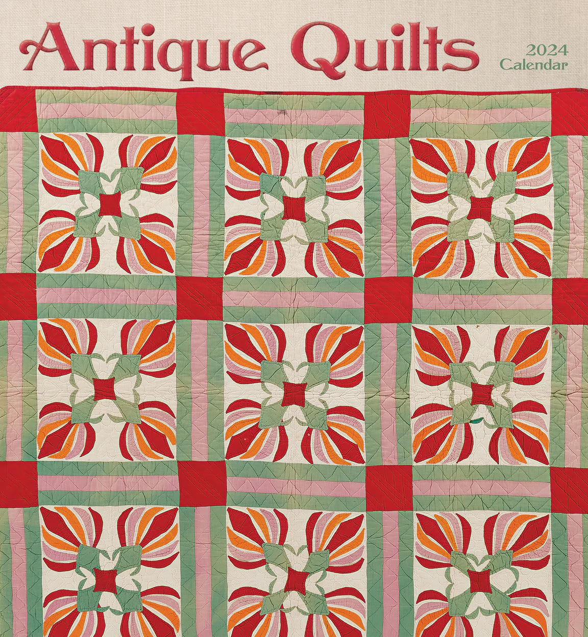 2024 Antique Quilts Wall Calendar