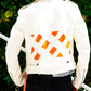 OFF WHITE VIRGIL ABLOH LEATHER BIKER JACKET