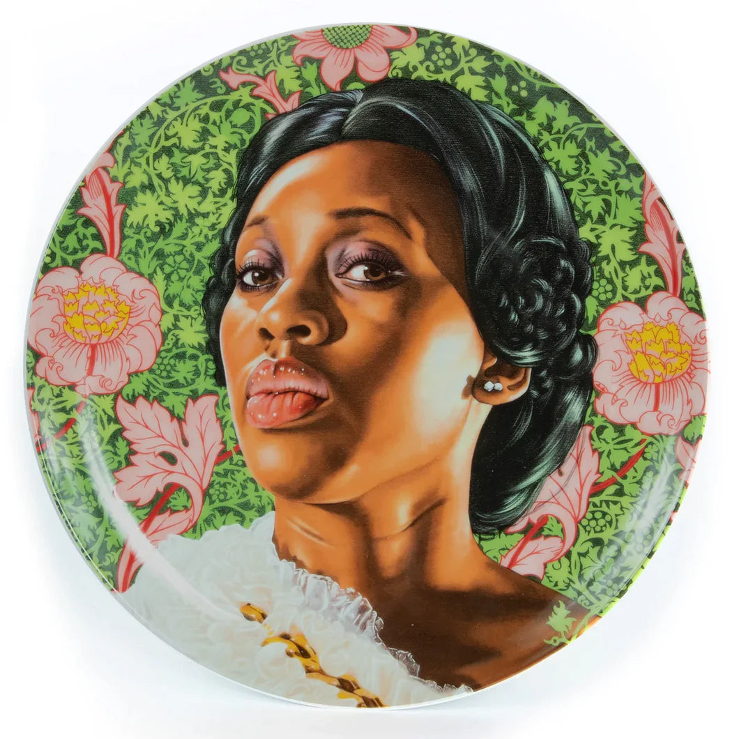 Dacia Carter II Plate by Kehinde Wiley