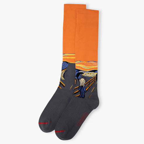Edvard Munch The Scream Socks