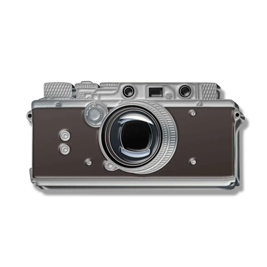Rangefinder Camera Enamel Pin