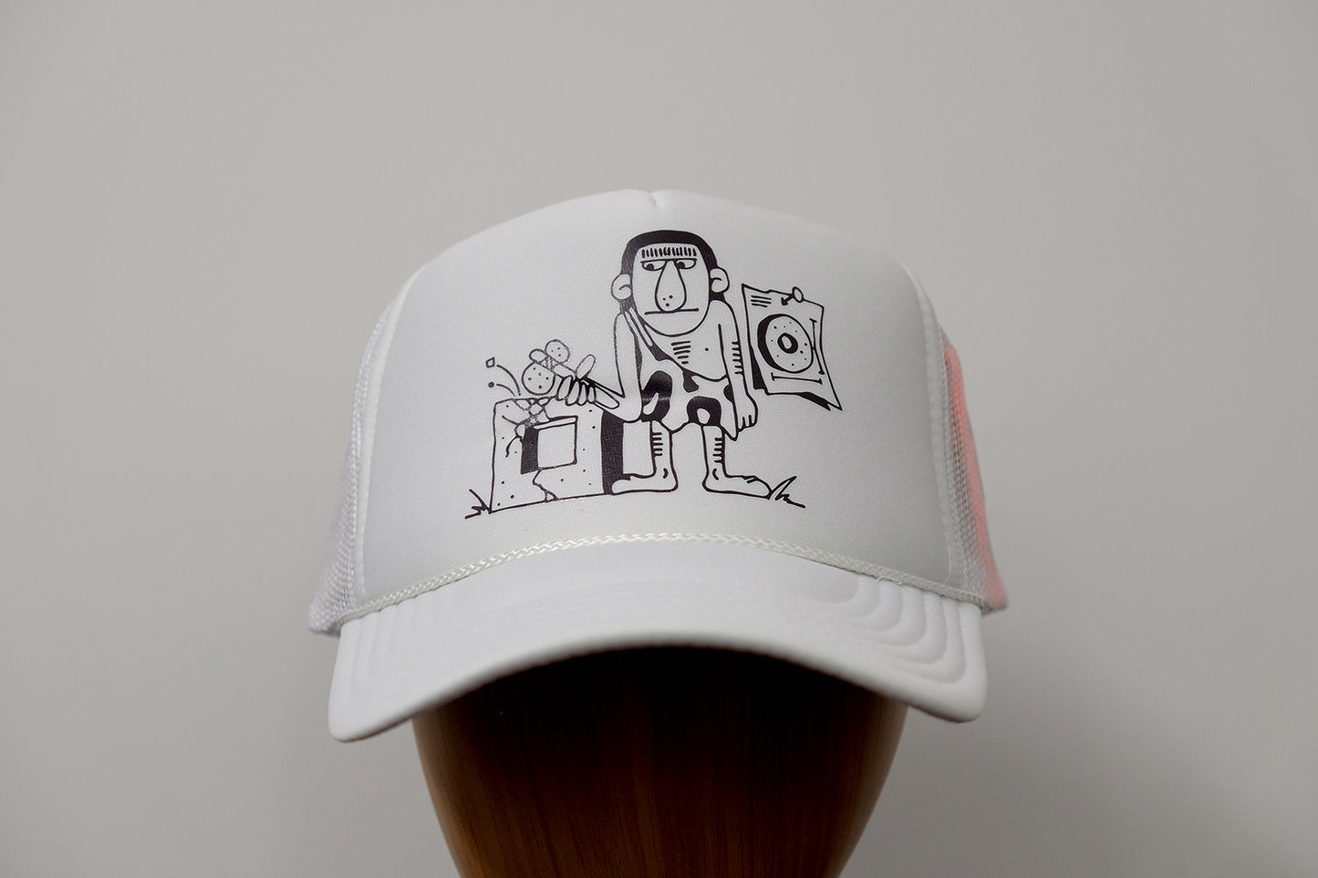 Virgil Abloh Caveman Trucker Cap