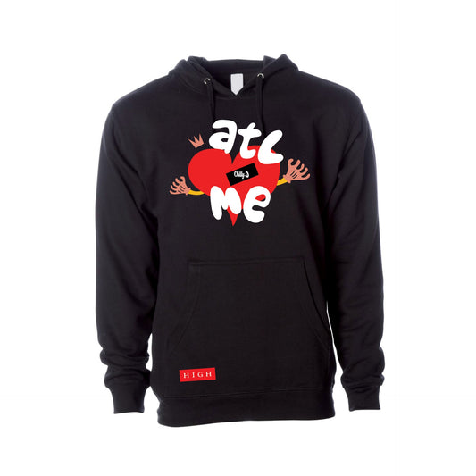 Chilly-O blk Adult Hoodie