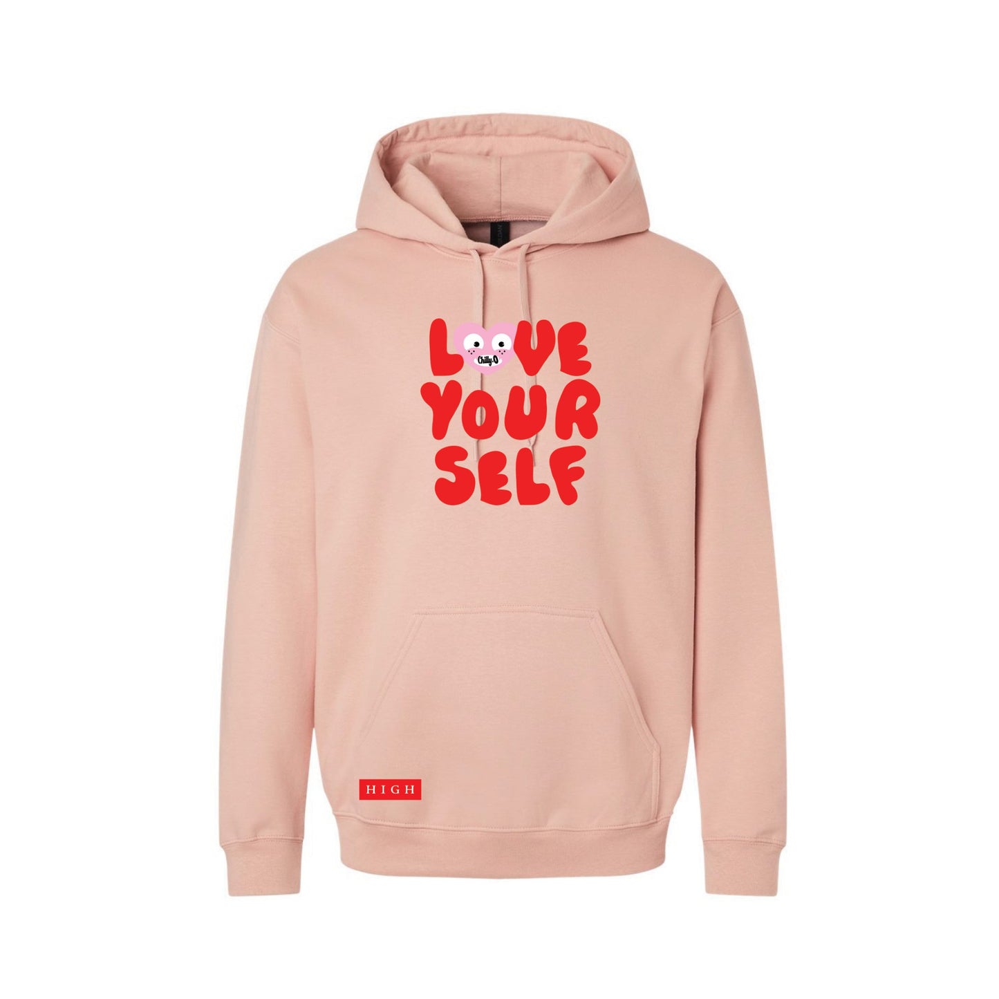 Chilly-O Pink Adult Hoodie