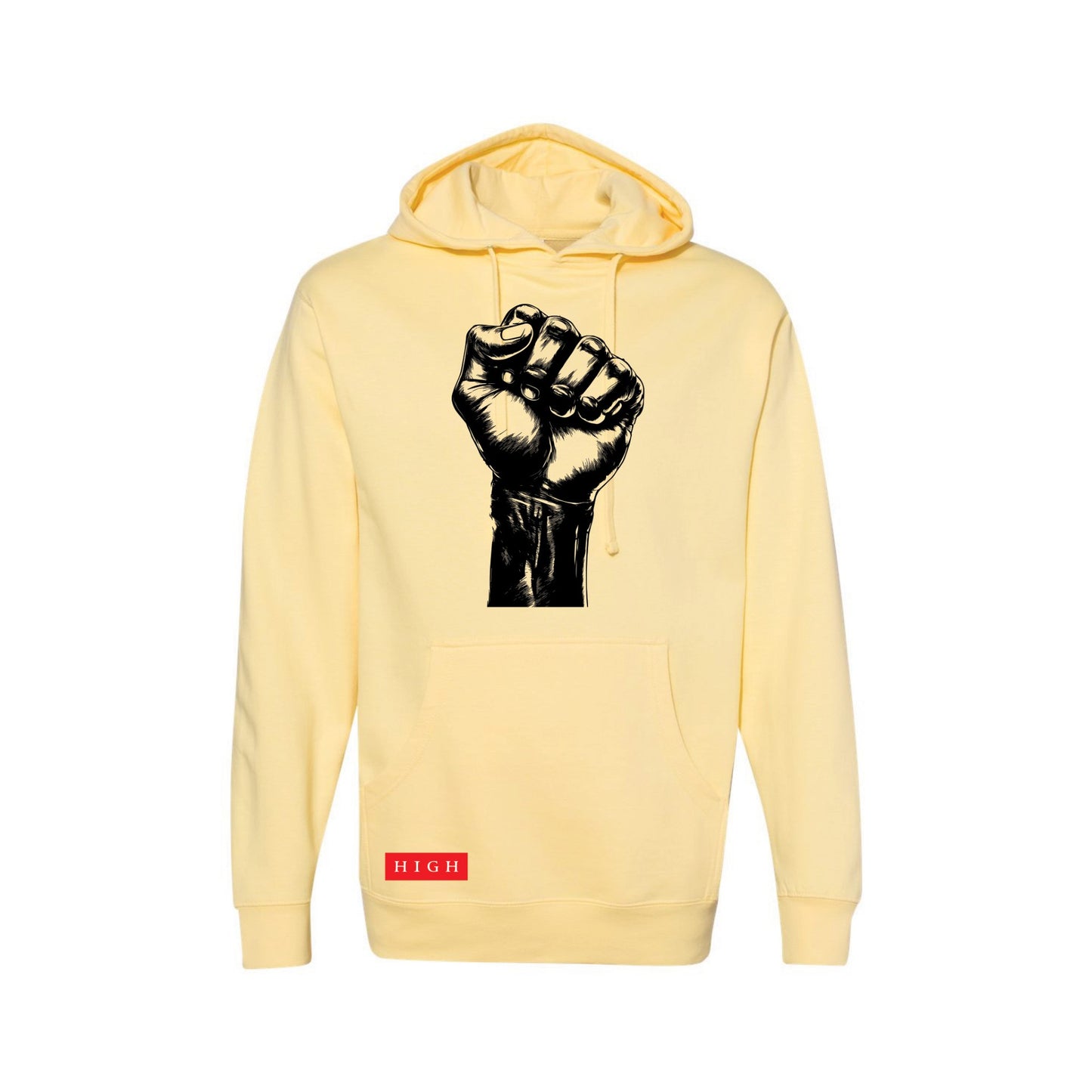 Chilly-O Yellow Adult Hoodie