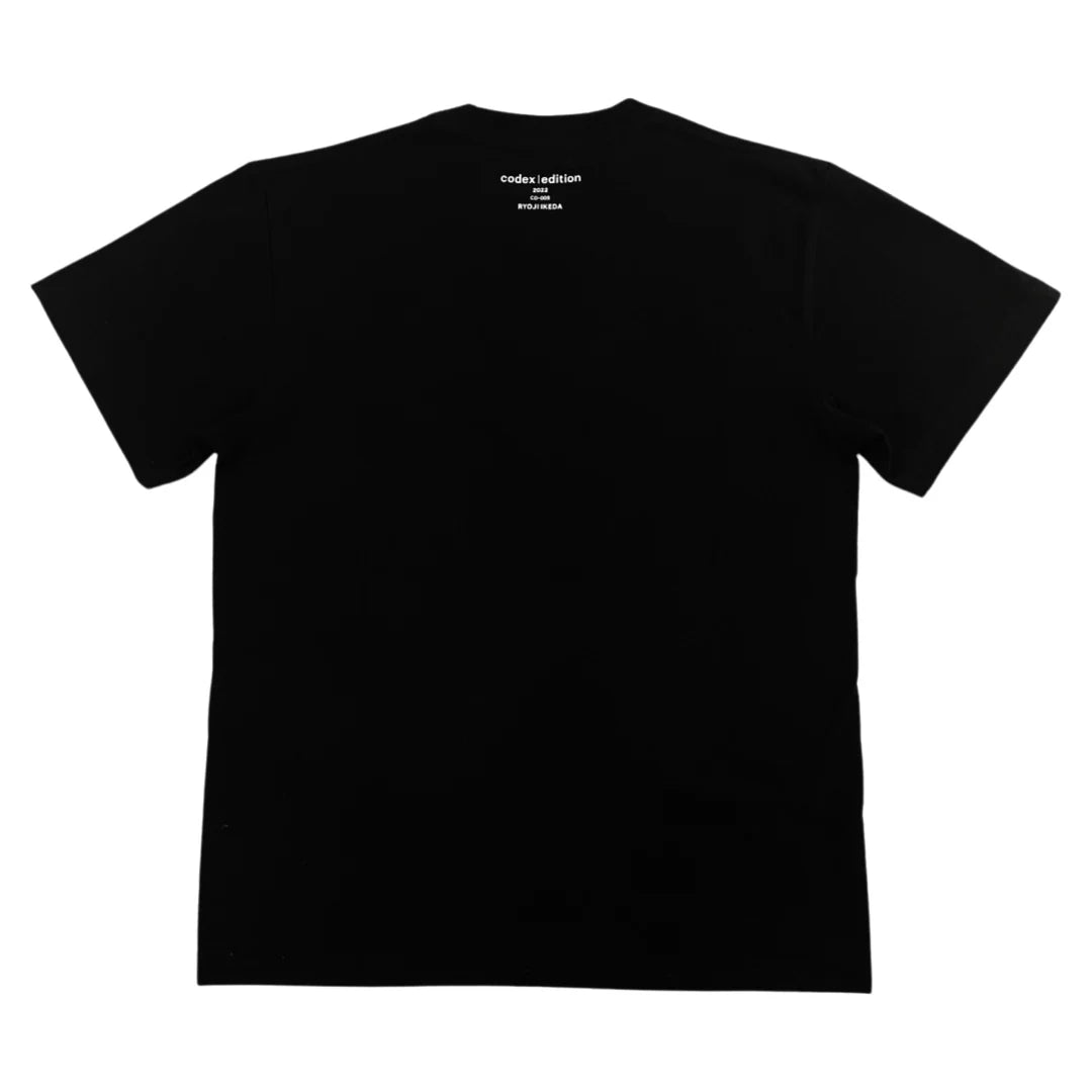 Ryoji Ikeda ultratronics [T-shirt] White Logo