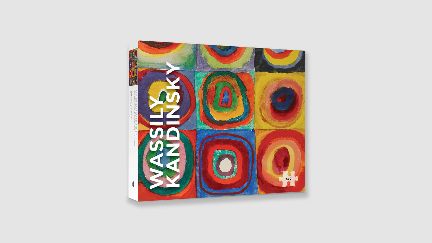 Wassily Kandinsky: Squares with Concentric Circles 500-Piece Jigsaw Puzzle
