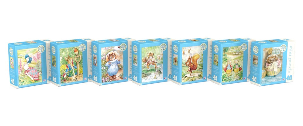 Beatrix Potter Mini Puzzle Collector's Set
