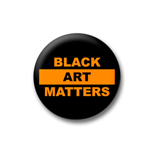 Black Art Matters Button