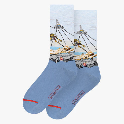 Salvador Dali Dream Caused by the Flight of a Bee Socks