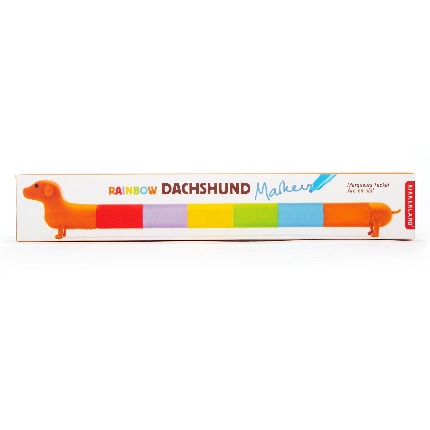 Rainbow Dachsund Markers