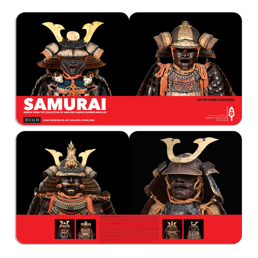 Samurai Exhibition Coaster Set of 4
