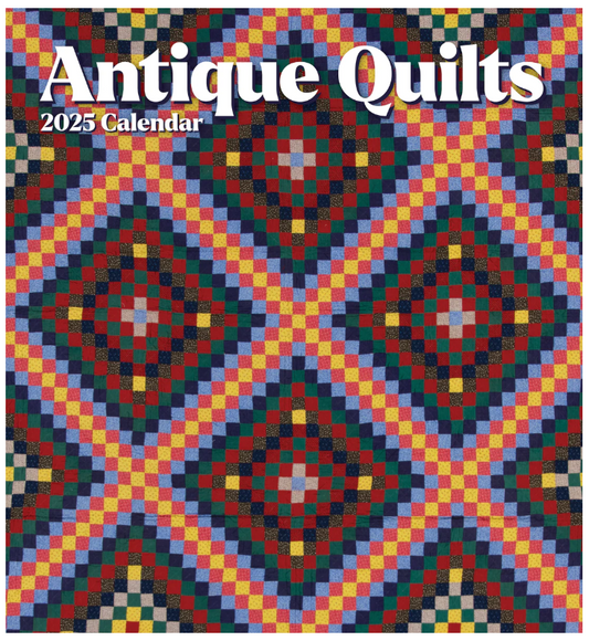 Antique Quilts 2025 Wall Calendar