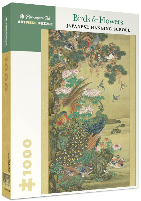 Birds & Flowers: Japanese Hanging Scroll 1000-Piece Jigsaw Puzzle