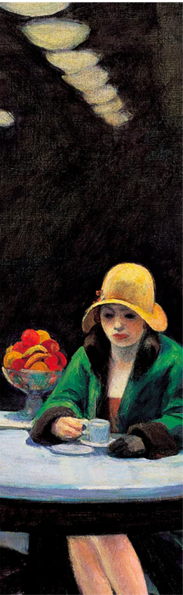 Edward Hopper: Automat Bookmark