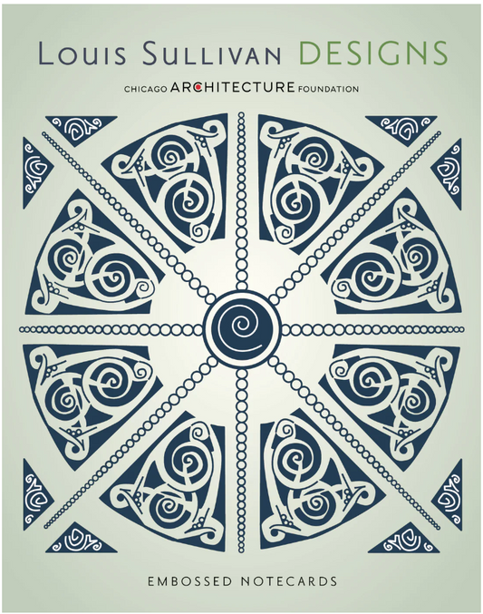 Louis Sullivan Designs Embossed Boxed Notecard Set