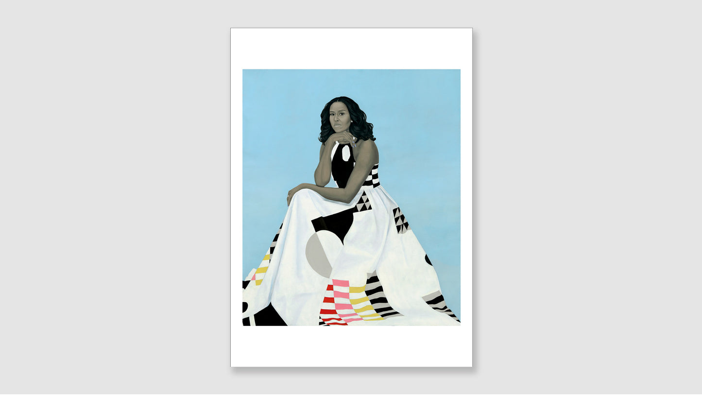 Amy Sherald Michelle LaVaughn Robinson Obama Postcard
