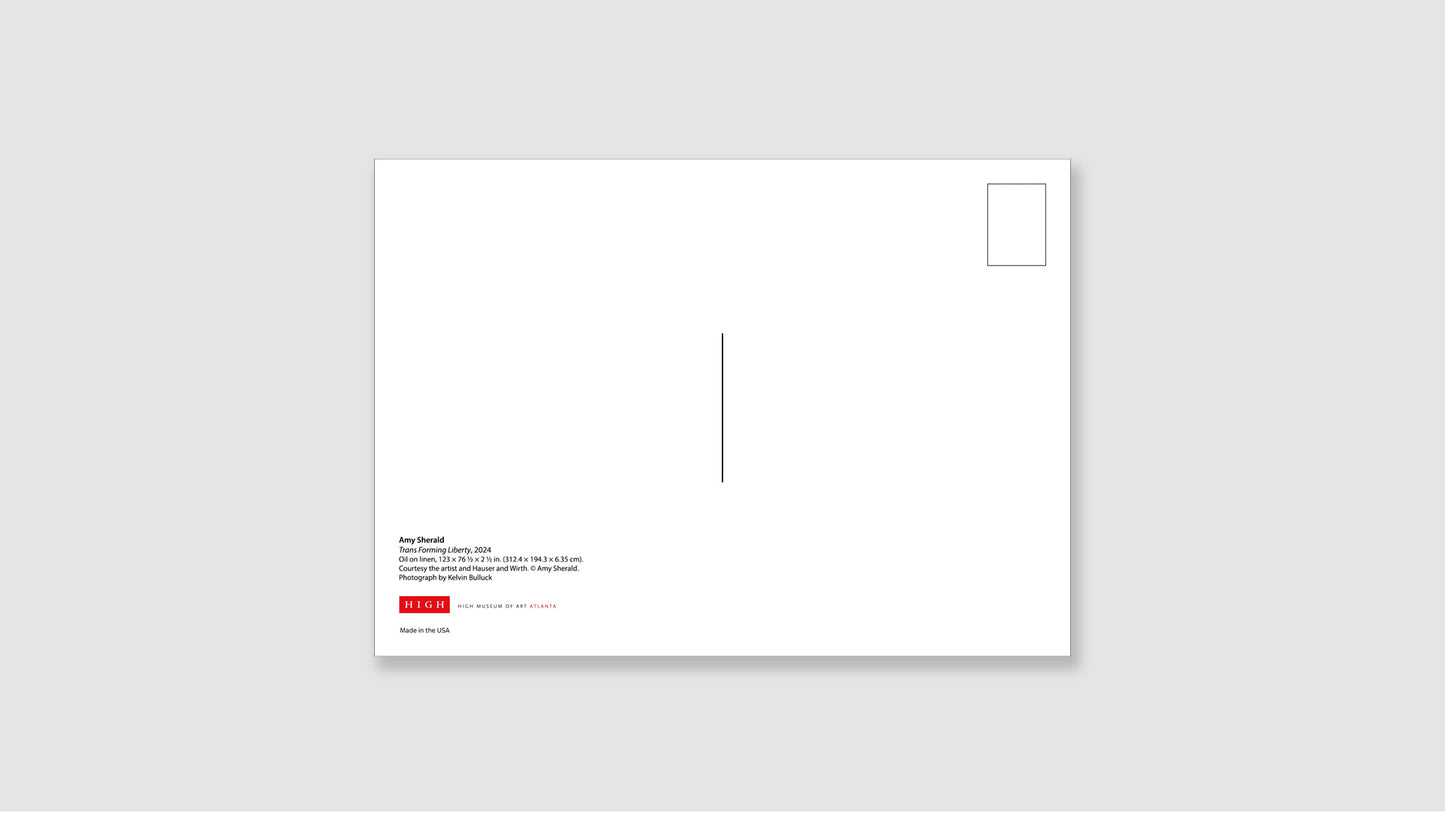 Amy Sherald Trans Forming Liberty Postcard