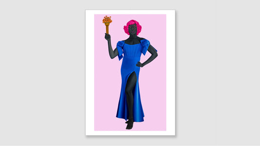 Amy Sherald Trans Forming Liberty Postcard
