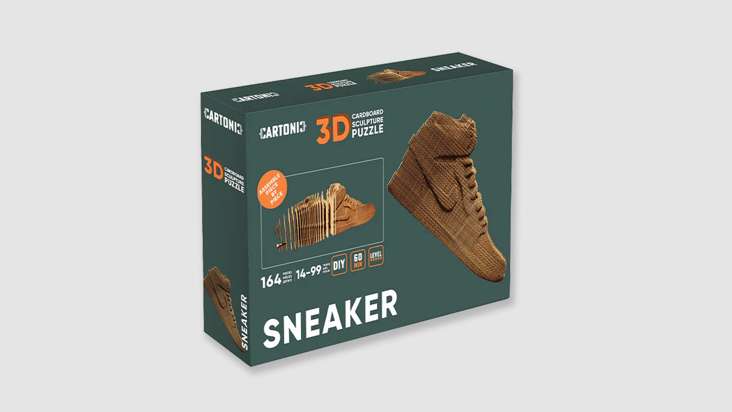 HIGH TOP SNEAKER Cartonic 3D Puzzle