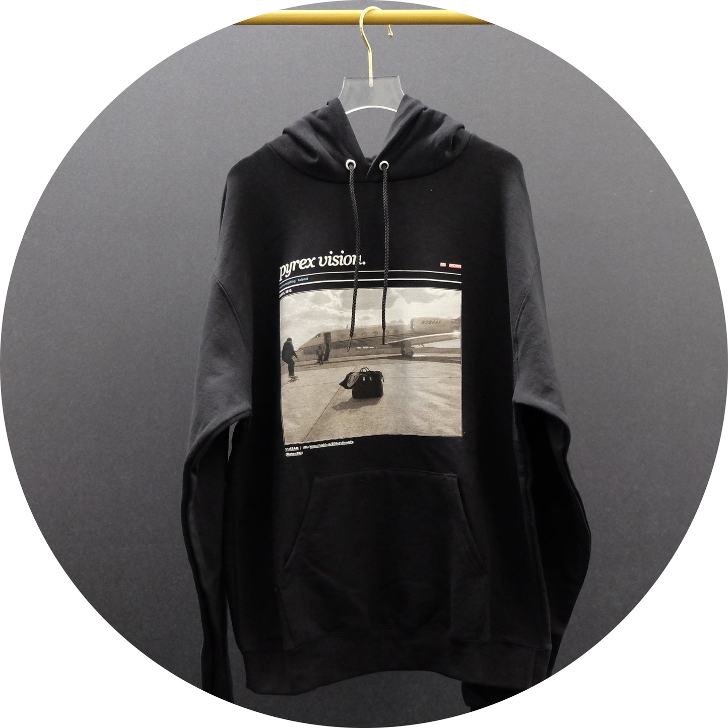Virgil Abloh Pyrex Vision Hoodie - Black