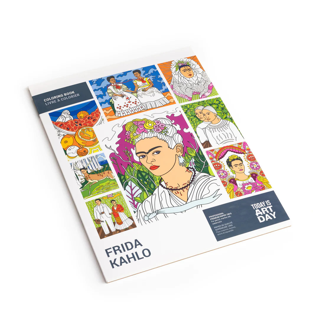 Frida Kahlo Coloring Book