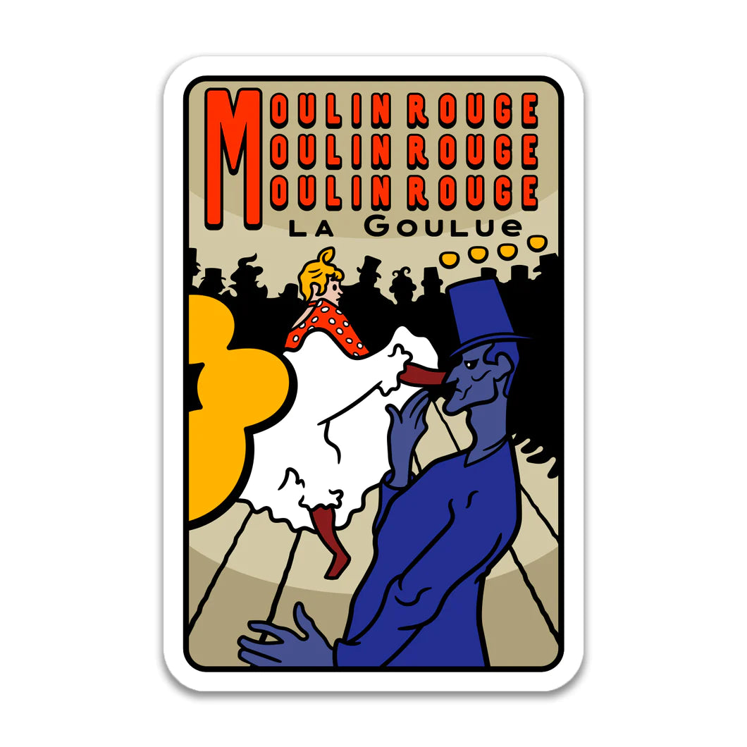 Moulin Rouge Sticker