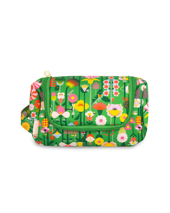 Geometric Floral On the Go Pouch