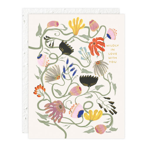 Widly In Love Love + Friendship Card