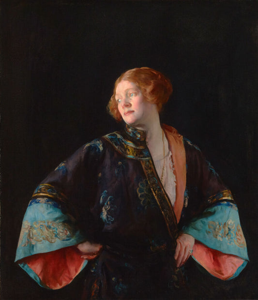 NC DECAMP BLUE MANDARIN COAT