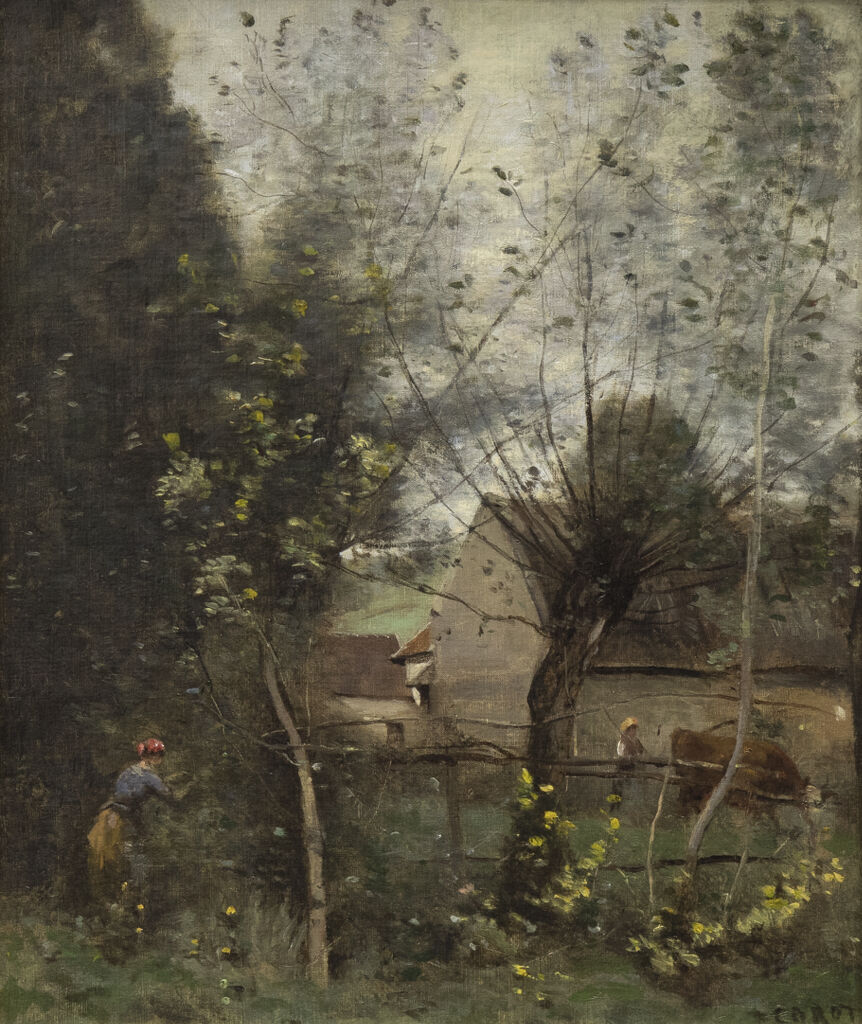 PC COROT FARM SCENE