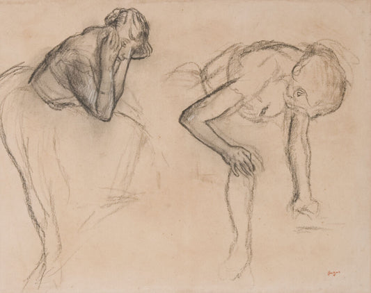 PC DEGAS STUDY TWO DANCERS