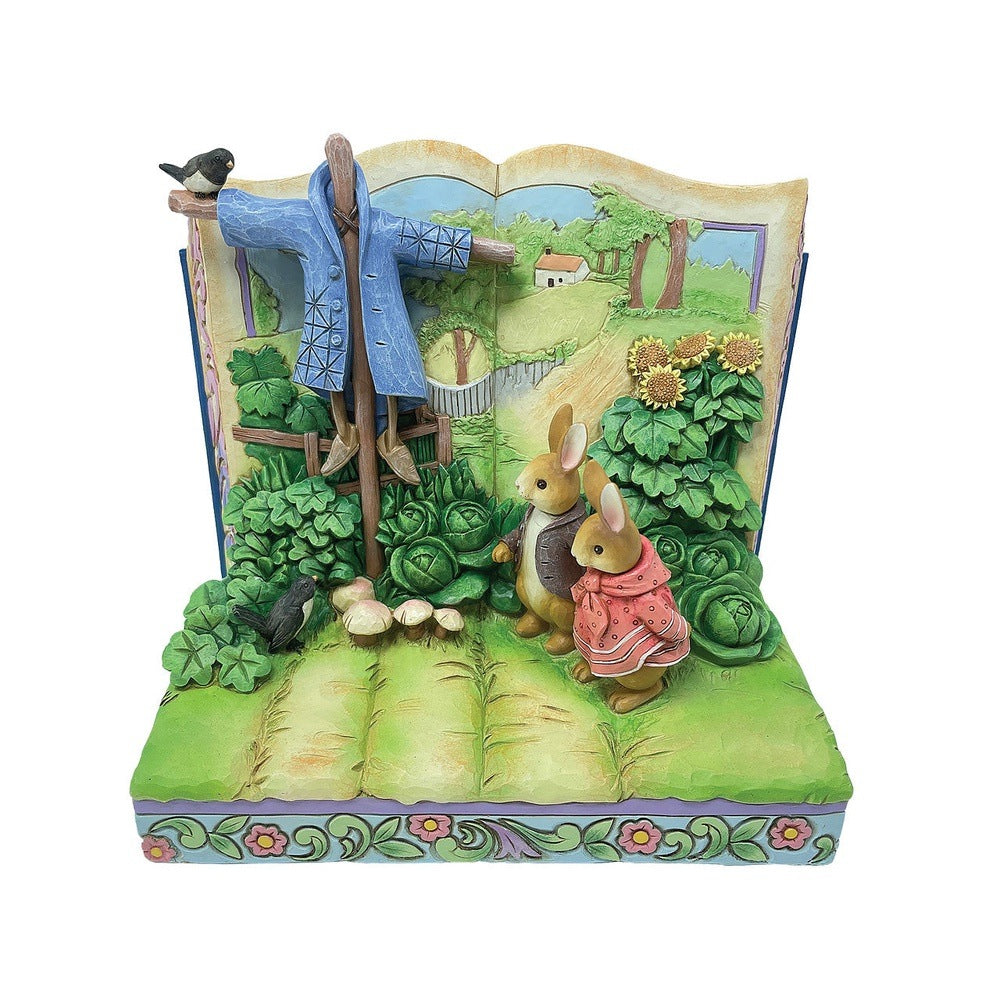 Peter and Benjamin by Scarecrow Storybook Figurine