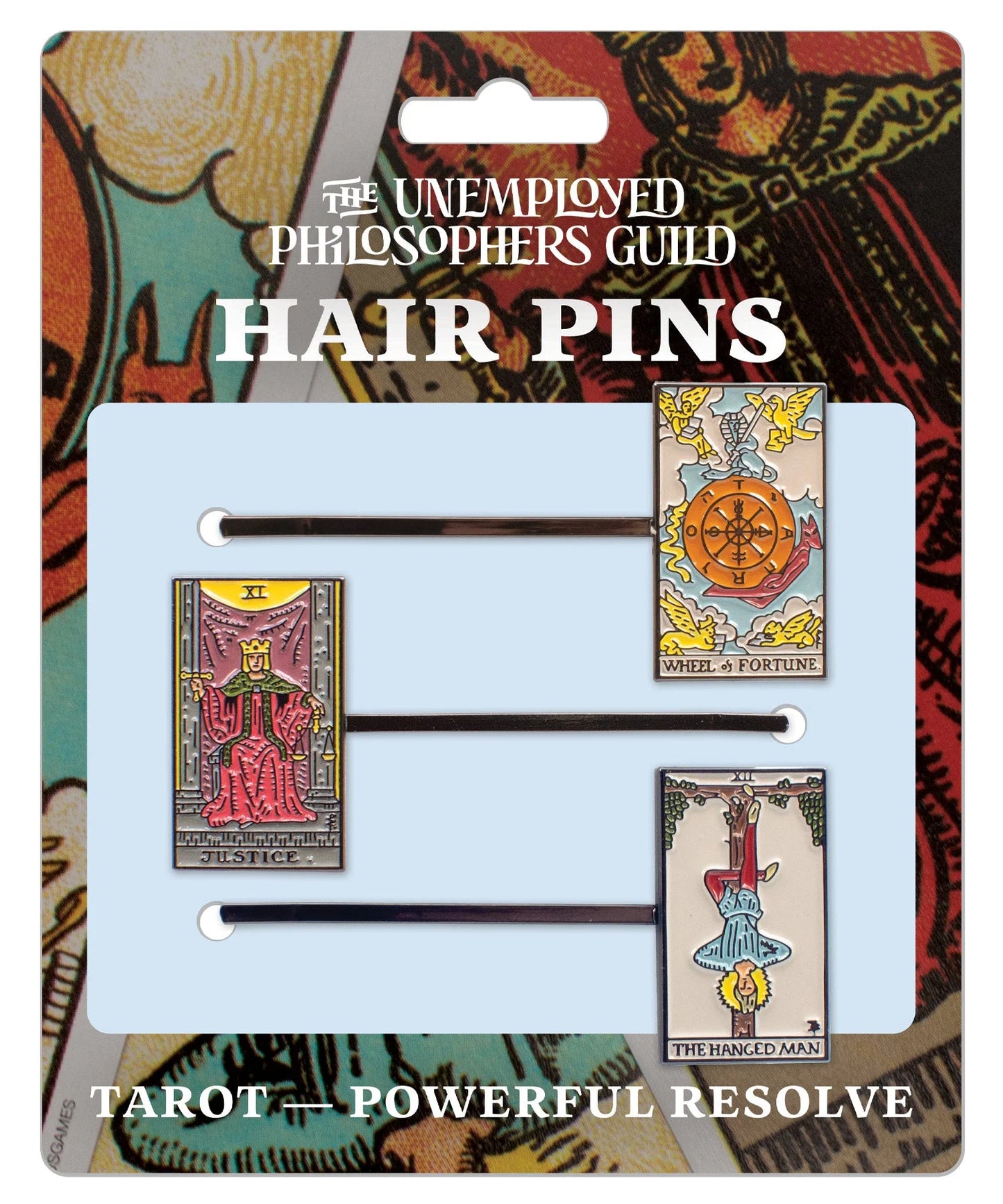 Powerful Resolve Tarot Hairpins