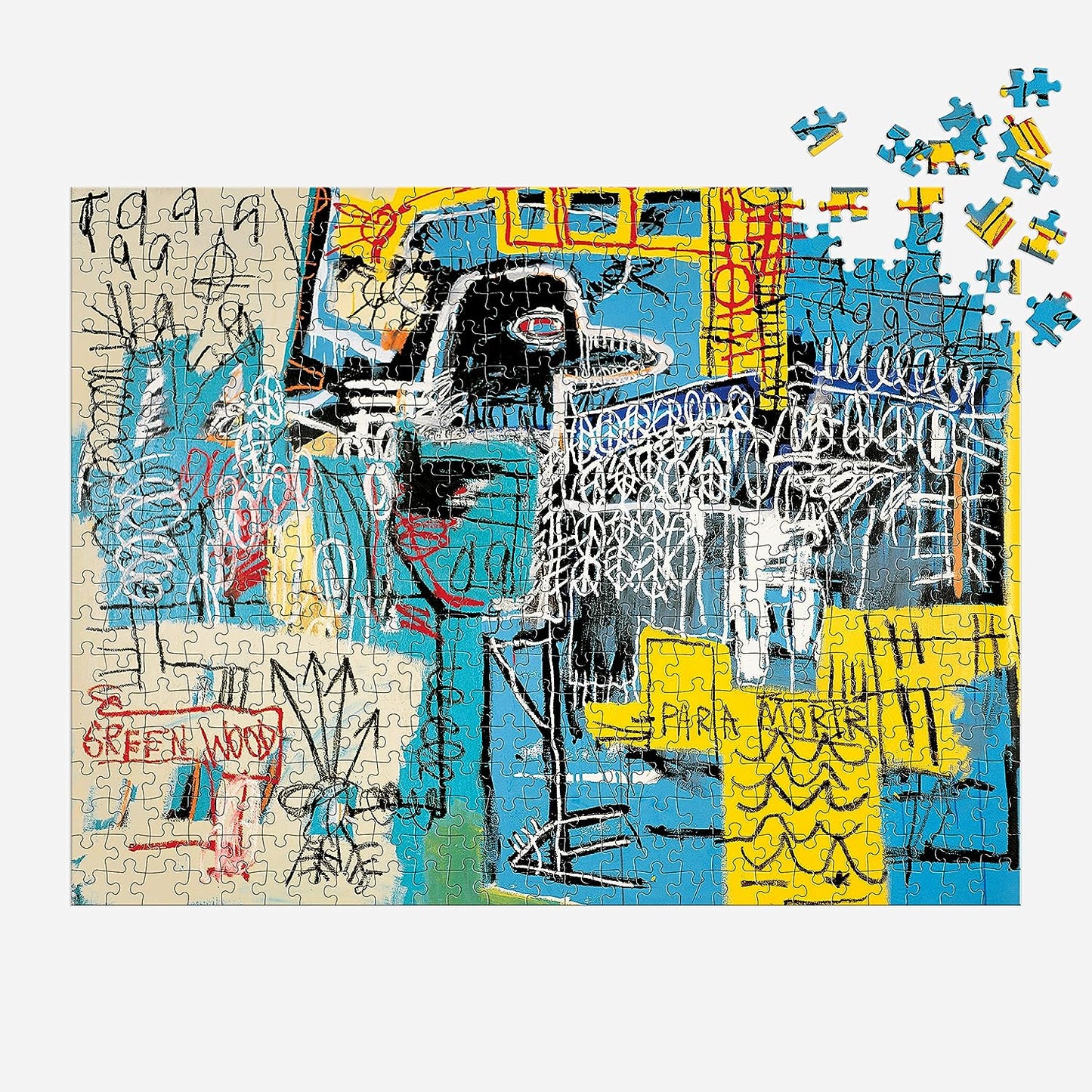 Basquiat Bird on Money Puzzle