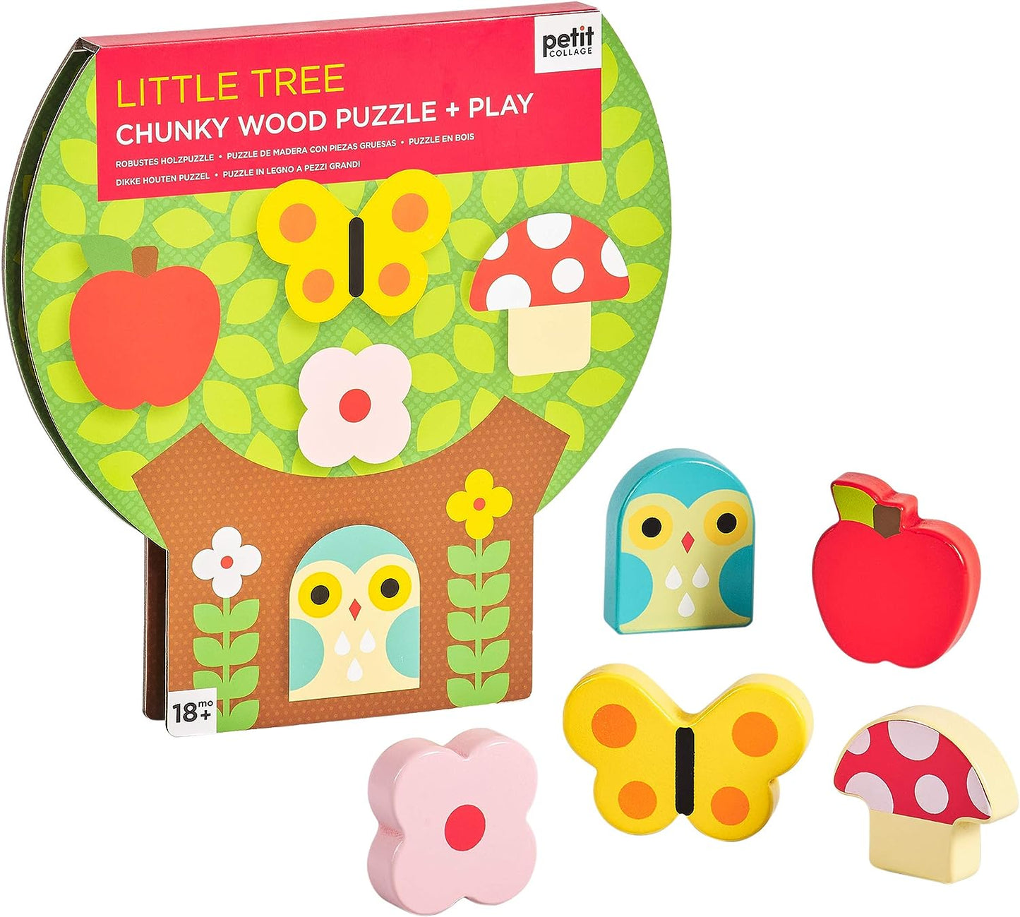 Little Tree Chunky Wooden Puzzle