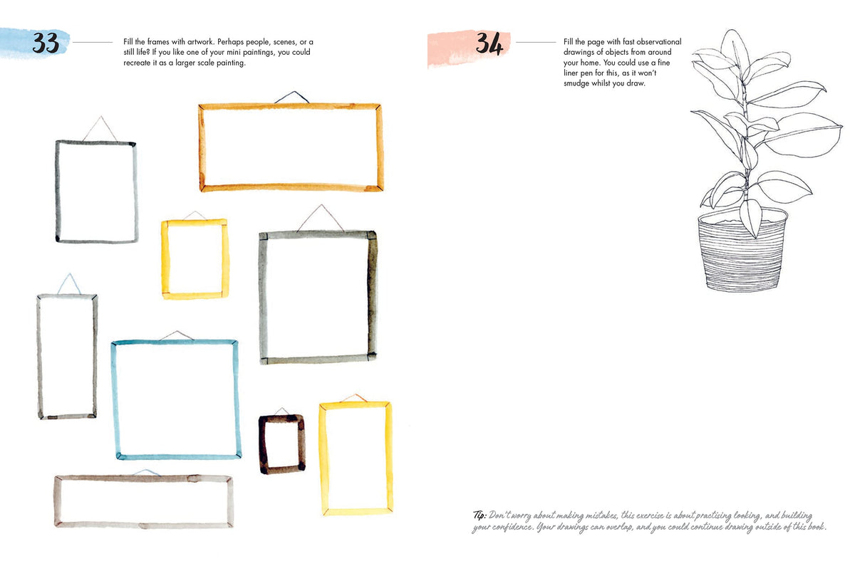 365 Days of Drawing: Sketch and Paint Your Way Through the Creative Year