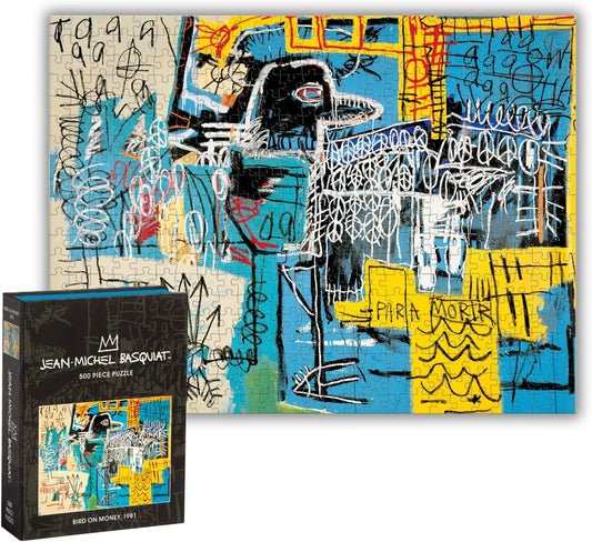 Basquiat Bird on Money Puzzle