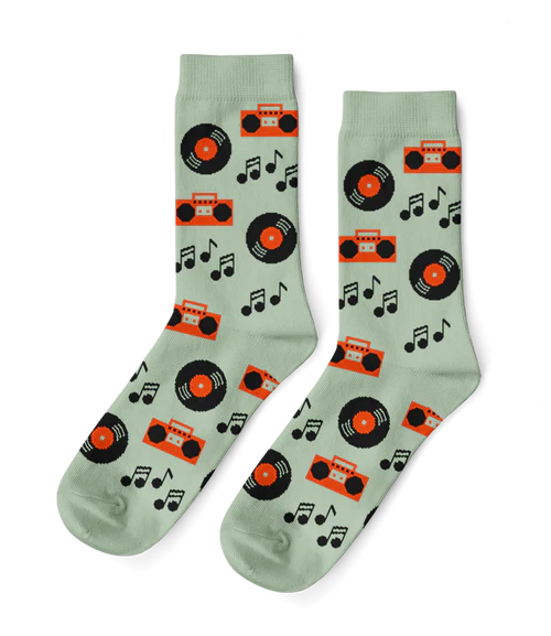 Music Crew Socks - Small