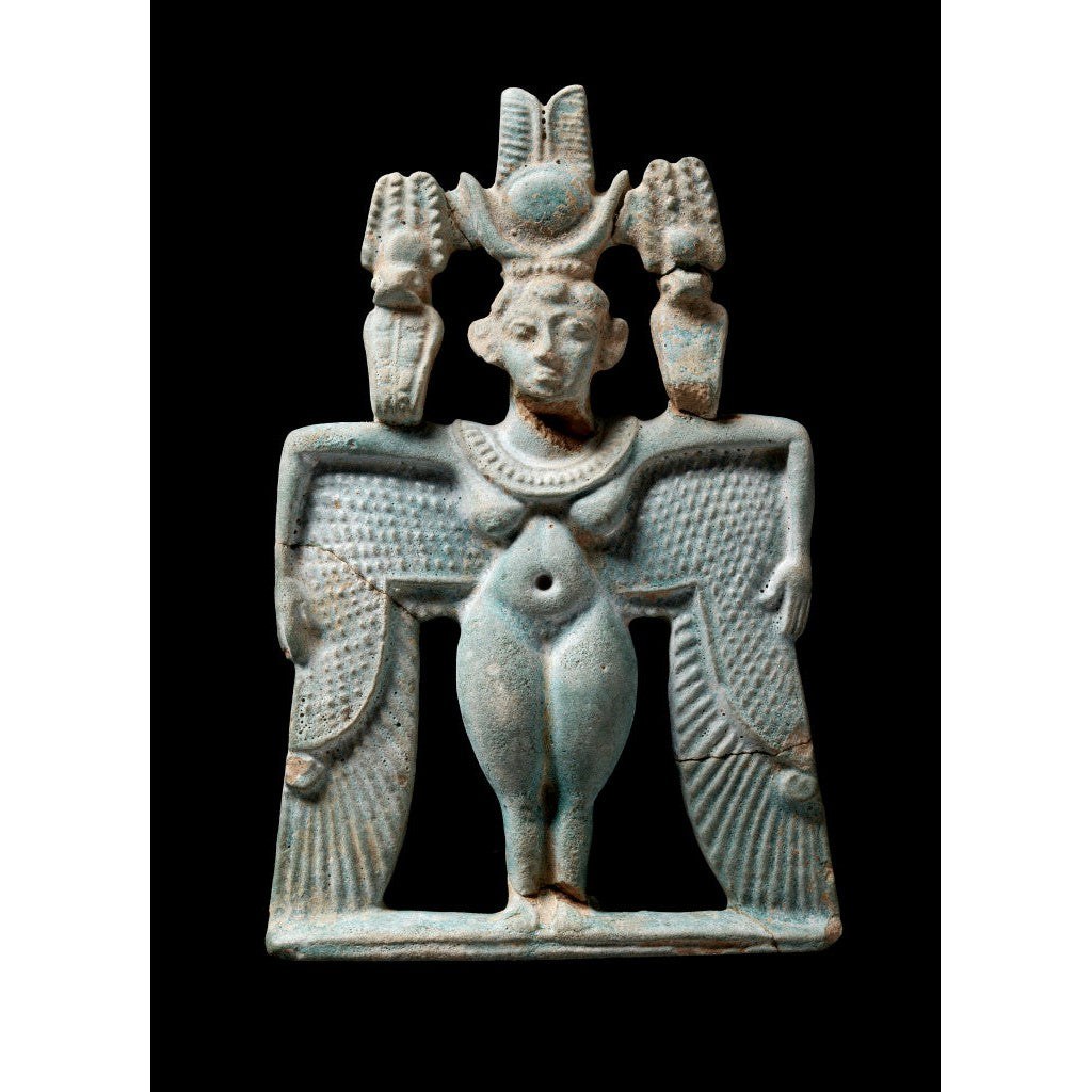 Postcard Nubia Winged Goddess Pectoral