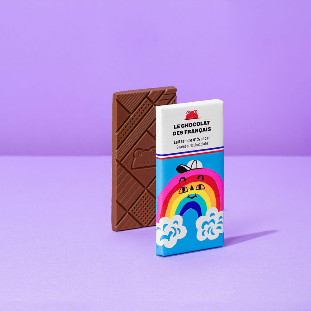 Arc-en-ciel Mini bar - Tender milk 41%