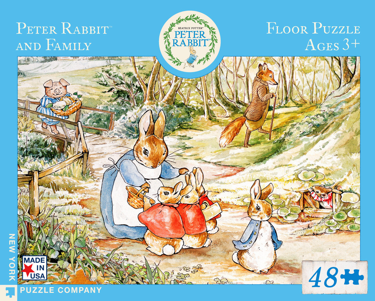 Peter Rabbit & Family Puzzle